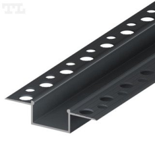 LED profilis GK14-3 – 3000 mm – Grafitinis RAL7016