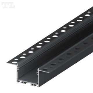 LED profilis GK22-7 – 1000 mm – Grafitinis RAL7016