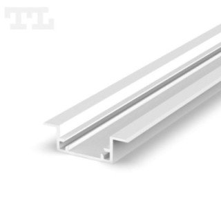LED profilis P11-2 – 2000 mm – Baltas RAL9003