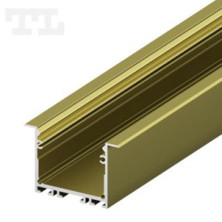 LED profilis P22-1 – 2000 mm – Gold