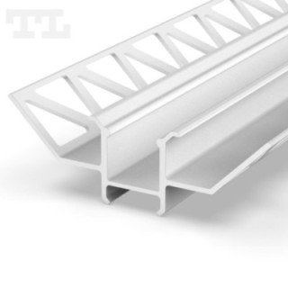 LED profilis P17-4 – 1000 mm – Baltas RAL9003
