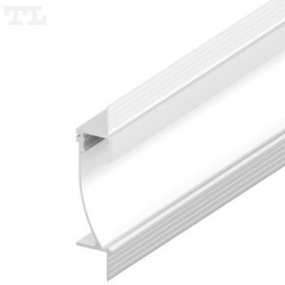 LED profilis P26-3 – 1000 mm – Baltas RAL9003
