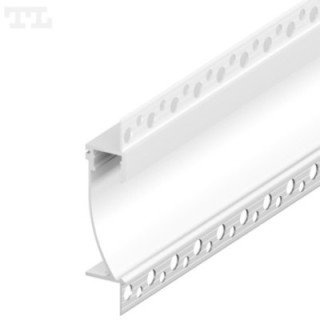 LED profilis GK26-3 – 2000 mm – Baltas RAL9003