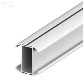 LED profilis P23-8 – 2000 mm – Anoduotas