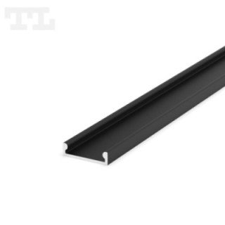 LED profilis P4-3 – 3000 mm – Juodas RAL9005