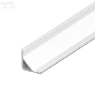 LED profilis P3-6 – 2000 mm – Baltas RAL9003
