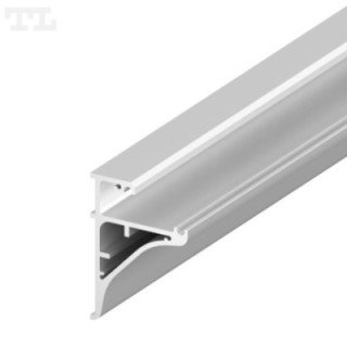 LED profilis P10-8 – 2000 mm – Anoduotas