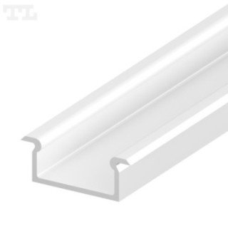 LED profilis P6-5 – 2000 mm – Baltas RAL9003