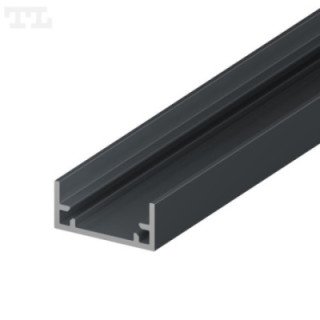 LED profilis P11-1 – 3000 mm – Grafitinis RAL7016