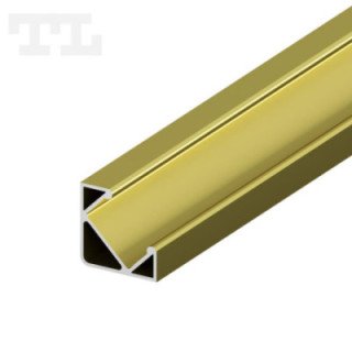 LED profilis P3-1 – 3000 mm – Gold