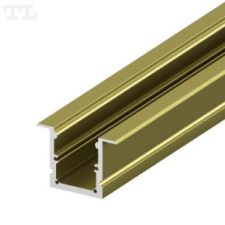 LED profilis P25-1 – 2000 mm – Gold