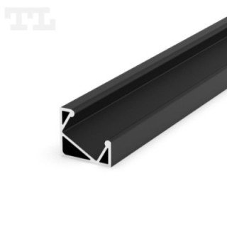 LED profilis P3-4 – 3000 mm – Grafitinis RAL7016
