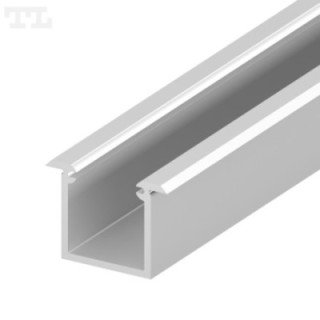 LED profilis P6-6 Linia MIKRO – 2000 mm – Anoduotas