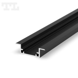 LED profilis P11-2 – 3000 mm – Juodas RAL9005