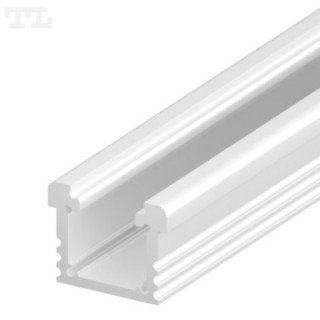 LED profilis P24-3 – 2000 mm – Baltas RAL9003