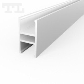 LED profilis P5-10 – 3000 mm – Baltas RAL9003