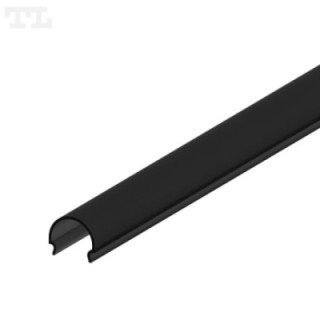 Gaubtas C22 – 1000 mm – Juoda Matinis baltas