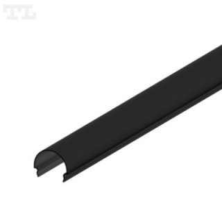 Gaubtas C23 – 2000 mm – Juoda Matinis baltas