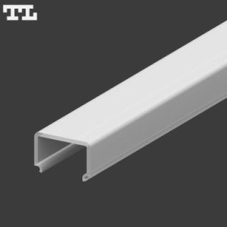 Gaubtas C25 – 3000 mm – Matinis baltas