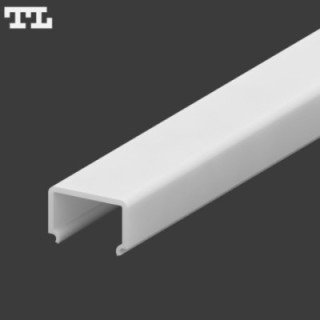 Gaubtas C25 – 3000 mm – Matinis Matinis baltas