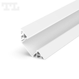 LED profilis P7-1 – 2000 mm – Baltas RAL9003