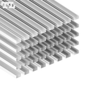LED profilis P13-2 Daugiapakuotė (40 szt) – 2000 mm – Anoduotas