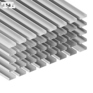 LED profilis P13-1 Daugiapakuotė (40 szt) – 2000 mm – Anoduotas