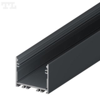 LED profilis P22-3 – 3000 mm – Grafitinis RAL7016