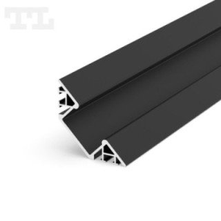 LED profilis P7-1 – 1000 mm – Juodas RAL9005