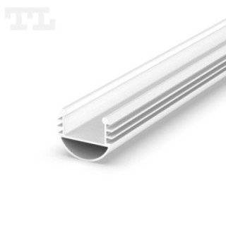 LED profilis P8-1 – 1000 mm – Baltas RAL9003