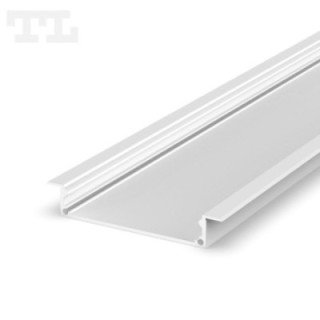 LED profilis P21-1 – 3000 mm – Baltas RAL9003