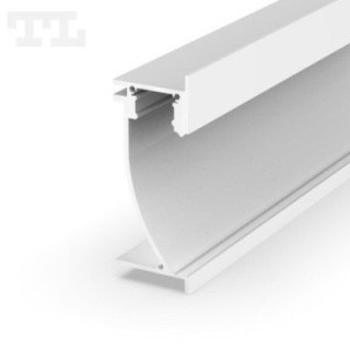 LED profilis P26-2 – 3000 mm – Baltas RAL9003