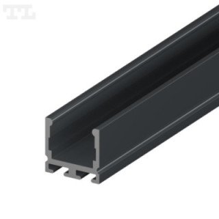 LED profilis P5-4 – 3000 mm – Grafitinis RAL7016