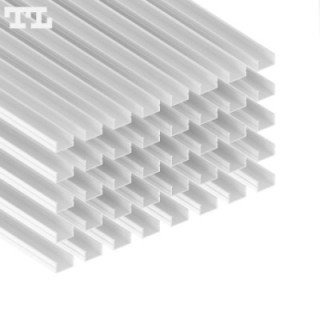 LED profilis P13-2 Daugiapakuotė (40 szt) – 2000 mm – Baltas RAL9003