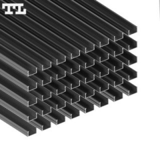 LED profilis P13-2 Daugiapakuotė (40 szt) – 2000 mm – Juodas RAL9005
