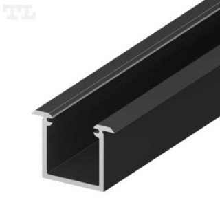LED profilis P6-6 – 3000 mm – Juodas RAL9005