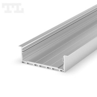 LED profilis P27-3 – 3000 mm – Anoduotas