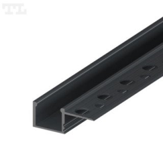 LED profilis GK18-3 ½ – 1000 mm – Grafitinis RAL7016