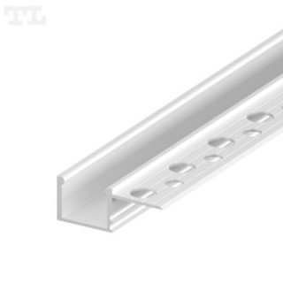 LED profilis GK18-3 ½ – 1000 mm – Baltas RAL9003