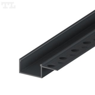 LED profilis GK14-3 ½ – 2000 mm – Grafitinis RAL7016