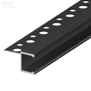 LED profilis GK5-2 ½ – 1000 mm – Juodas RAL9005