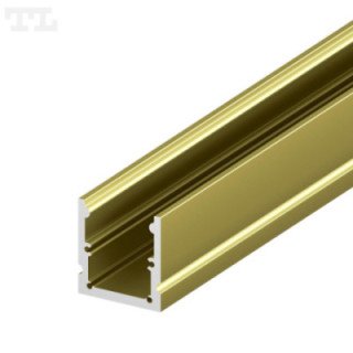 LED profilis P25-3 – 2000 mm – Gold