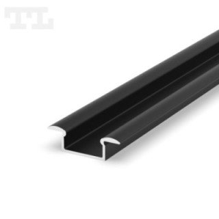 LED profilis P6-1 – 1000 mm – Juodas RAL9005