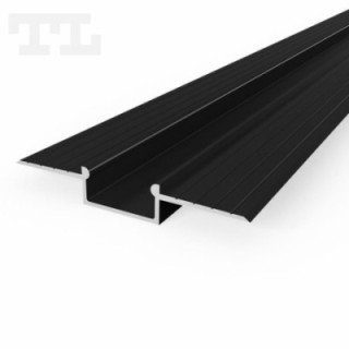 LED profilis P6-3 – 2000 mm – Juodas RAL9005