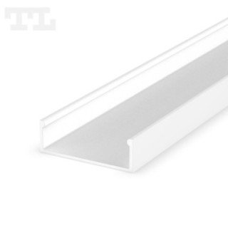 LED profilis P13-1 – 1000 mm – Baltas RAL9003