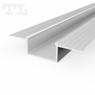 LED profilis P14-3 – 2000 mm – Anoduotas